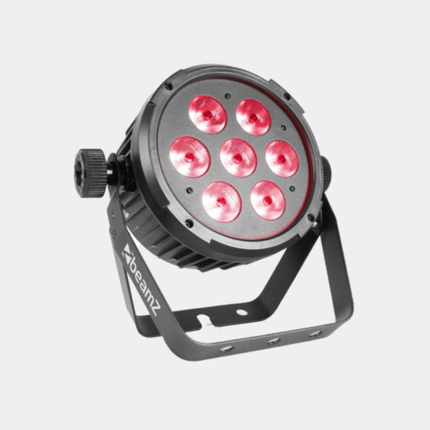 BeamZ BT270 LED Flat Par 7x6W 4-in-1 RGBW