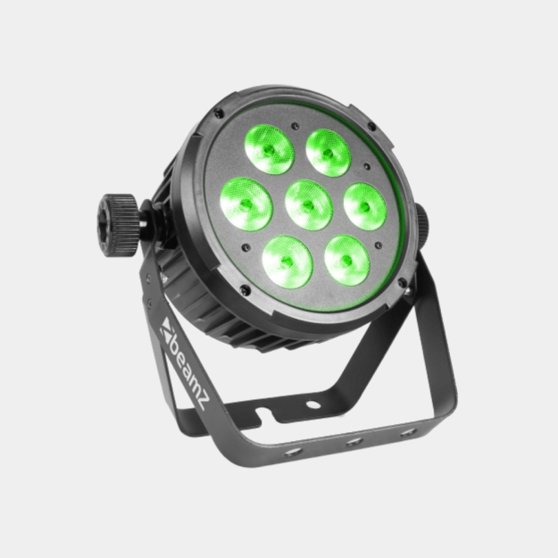 BeamZ BT270 LED Flat Par 7x6W 4-in-1 RGBW