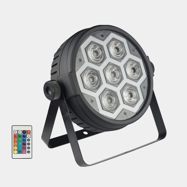 LED PAR Prožektorius 7x10w+SMD