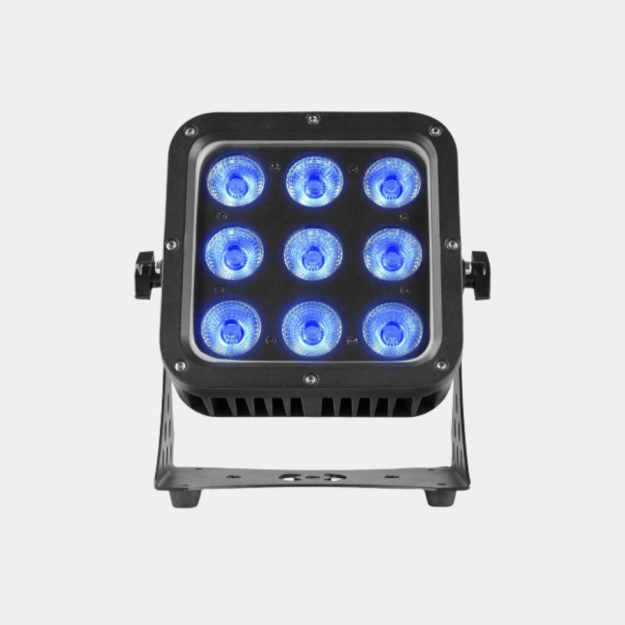 BeamZ StarColor72 LED Flood prožektorius 9x 8W IP65 RGBW