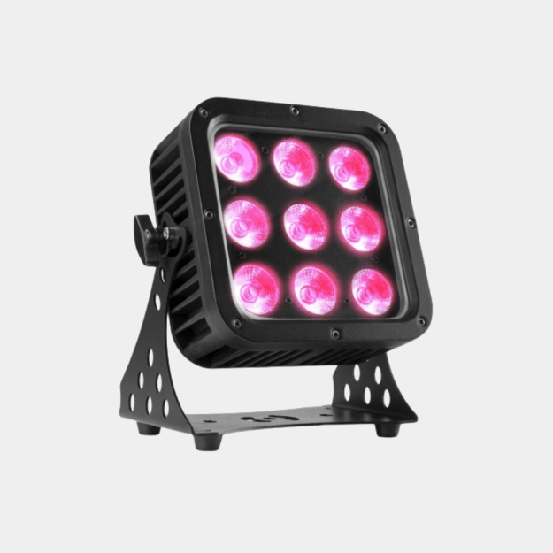 BeamZ StarColor72 LED Flood prožektorius 9x 8W IP65 RGBW