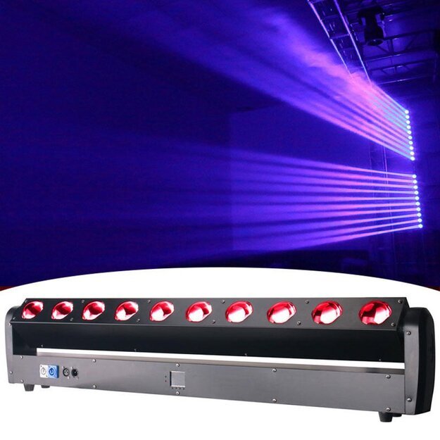 10x40W RGBW LED Bar Beam Judanti Galva