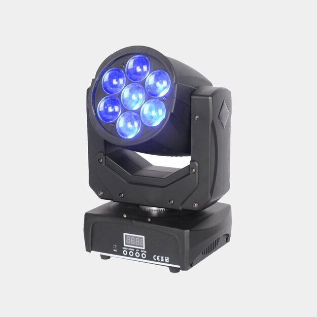 LED Moving Head ZOOM 7*15W RGBW